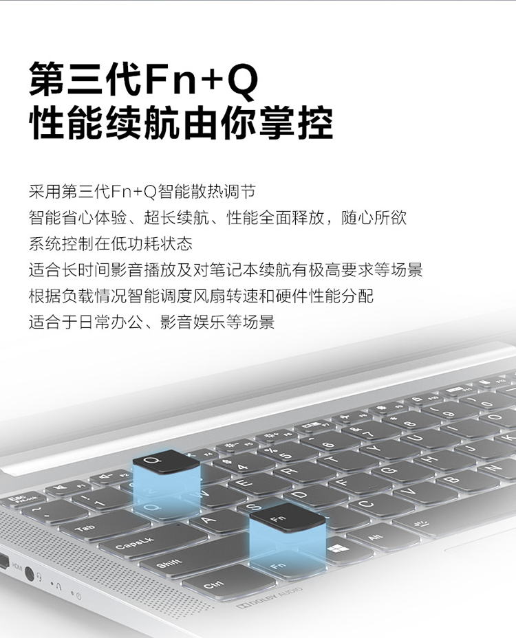 联想笔记本电脑小新Air14 英特尔酷睿i5 14英寸全面屏办公轻薄本(11代i5-1155G7 16G 512G 高色域)银