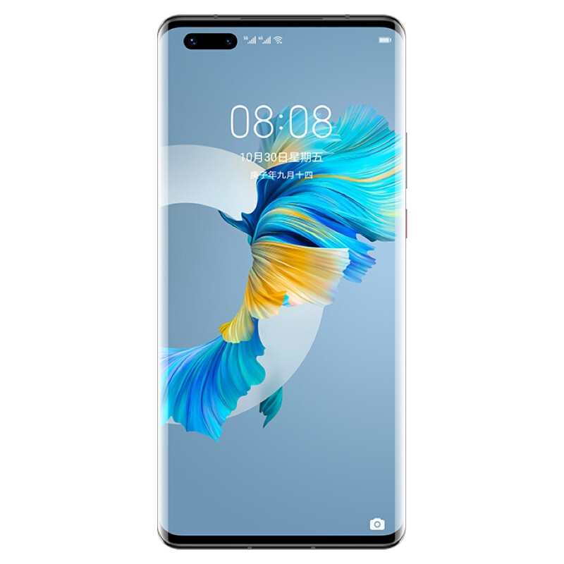 华为Mate40Pro 麒麟9000 SoC芯片 8GB+256GB 亮黑色 5G全网通手机（无充电器和数据线）