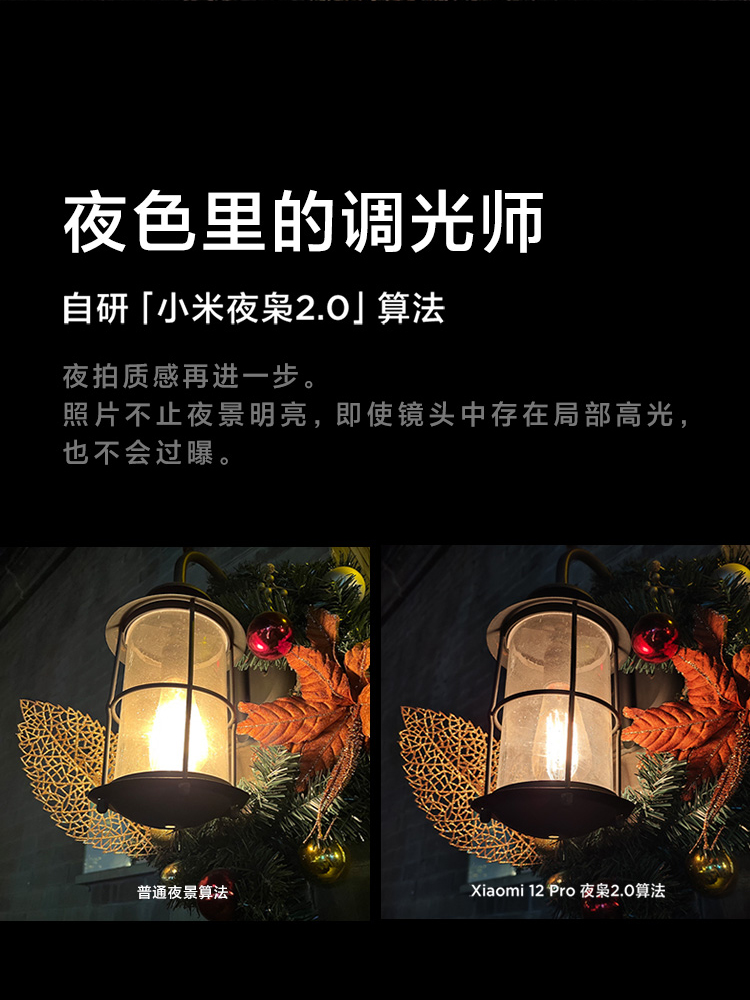 小米12 Pro 骁龙8 Gen1 2K AMOLED 120Hz高刷 5000万疾速影像 120W小米澎湃秒充 5G手机
