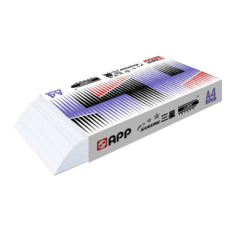 金光（APP）经典小钢炮（TOPGUN）A4/80g 复印纸 500张/包 6包/箱（3000张）