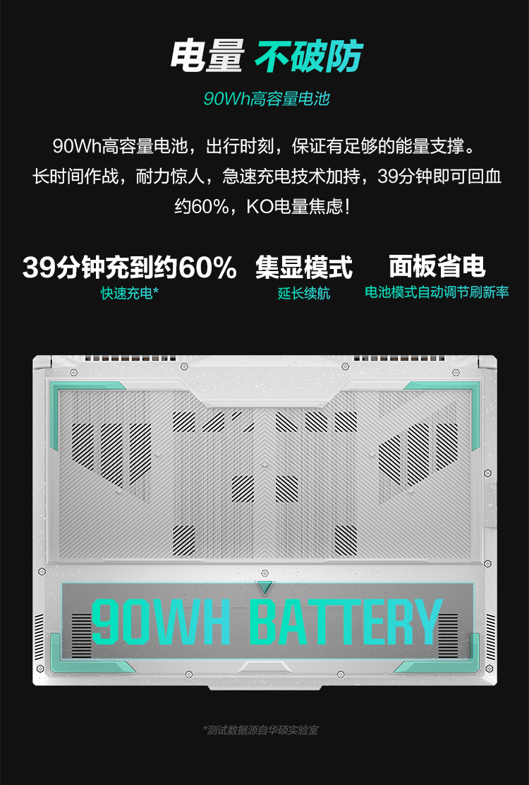 华硕天选3 锐龙版15.6英寸游戏本笔记本电脑(R7-6800H 16G 512G RTX3060 144Hz 100%sRGB高色域电竞屏)青